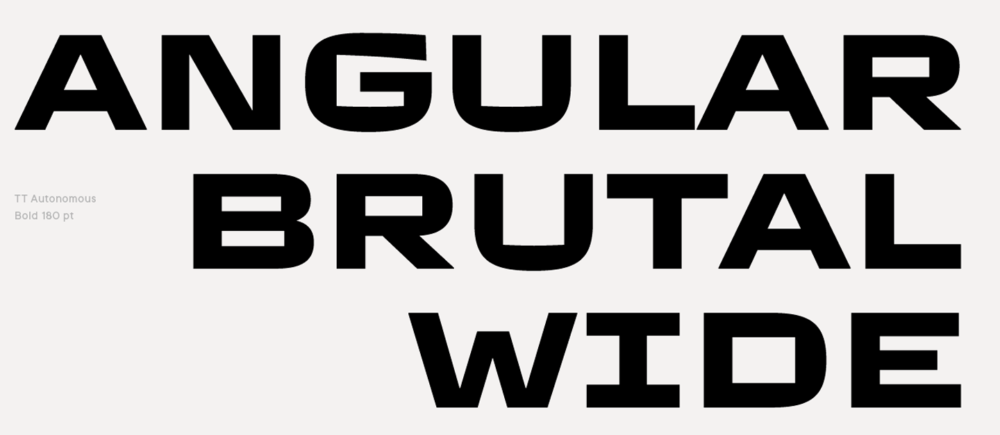On Reverse Sides: Large and Slender Fonts