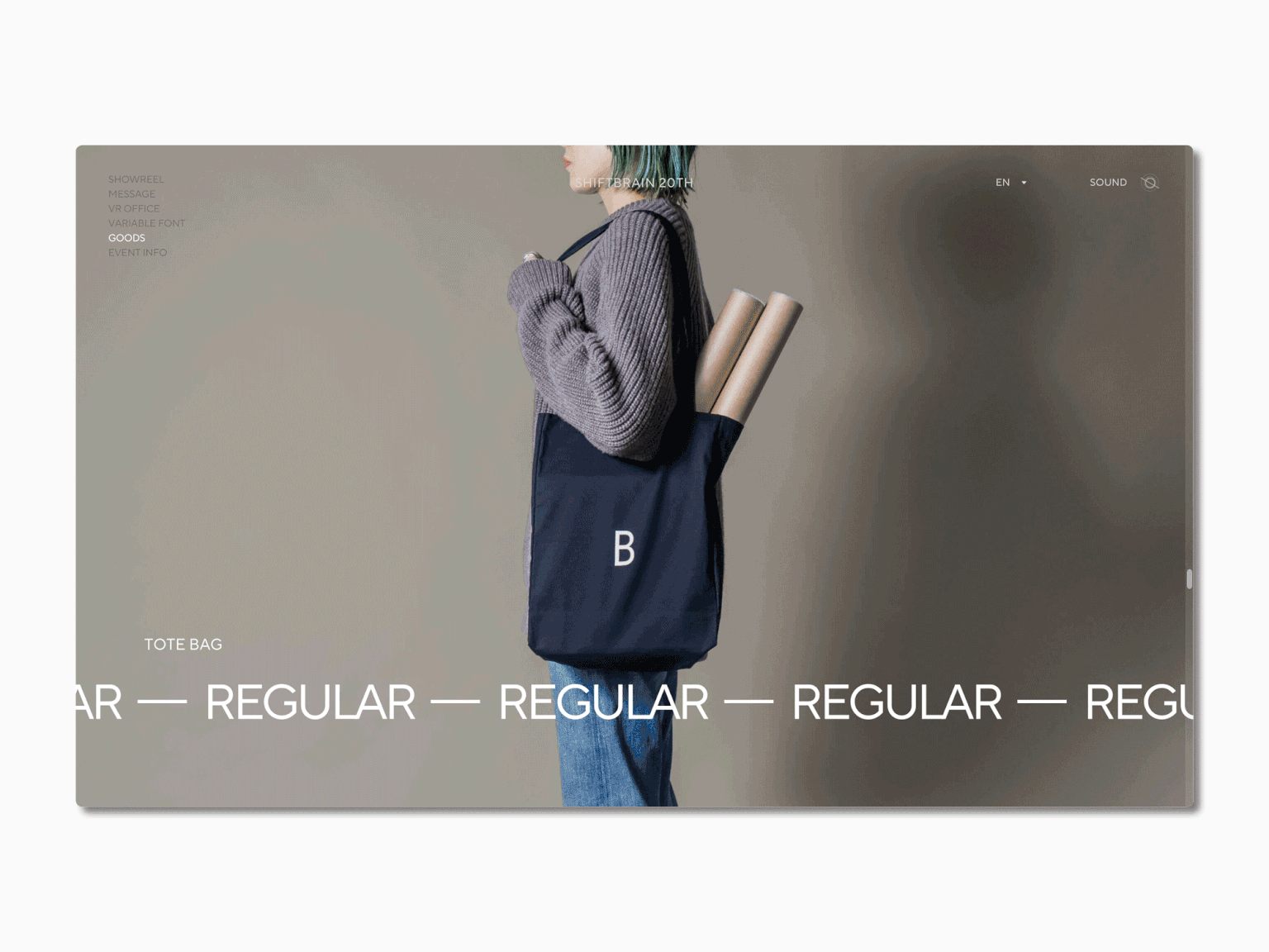 On Reverse Sides: Large and Slender Fonts