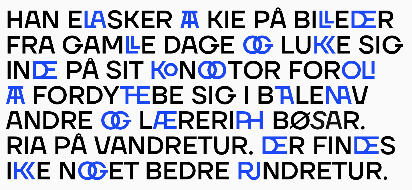 Branching out: How Scandinavian Sans TT Firs Grew and Discovered Its Font Pair