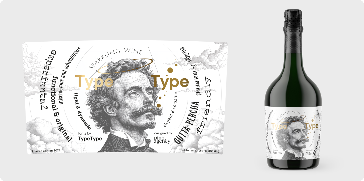 Font Universe in a Bottle: How Pinot Company and TypeType Created “Font Wine”