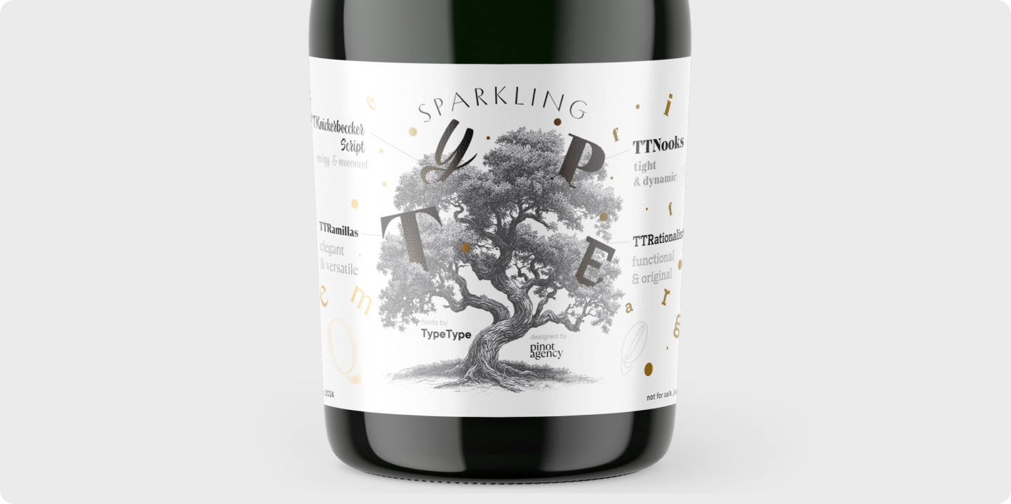 Font Universe in a Bottle: How Pinot Company and TypeType Created “Font Wine”