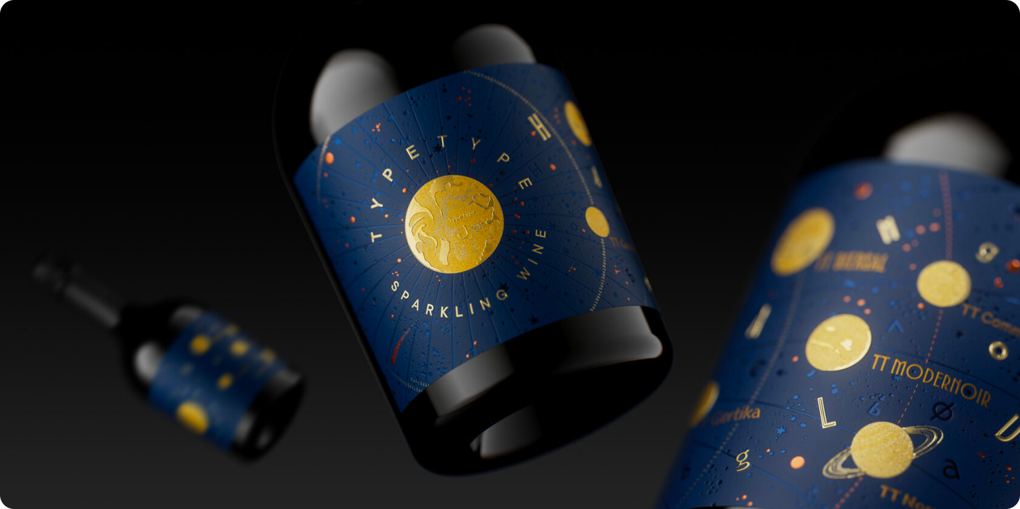 Font Universe in a Bottle: How Pinot Company and TypeType Created “Font Wine”