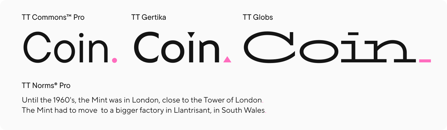 Particular Characters and Punctuation Marks in Fonts: Information to Typographical Symbols